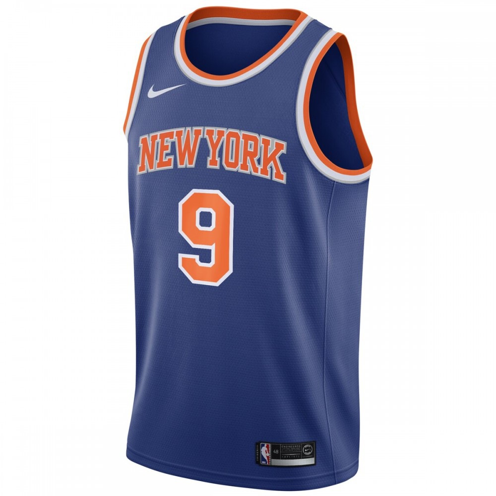 RJ Barrett New York Knicks Swingman Jersey Blue - Icon Edition-Pro Kit Vault | Brand New 26/27 Sports Jerseys